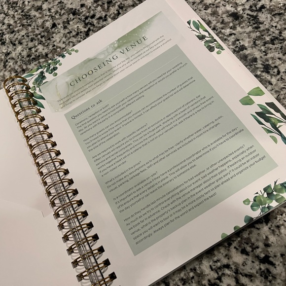 Wedding Planner and Pen Bundle - NWT - Picture 11 of 13